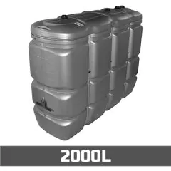 Cuve fuel 2000 litres Aérienne en PE Double paroi UV résist