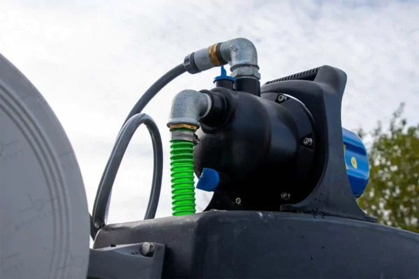 Citerne à eau aérienne ronde - Avec pompe - 15000 litres (Ø 2,40 m) 5