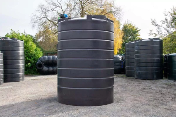 Citerne à eau aérienne ronde - Avec pompe - 15000 litres (Ø 2,40 m) 6